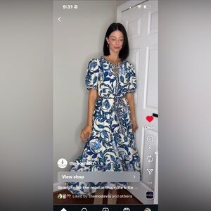 Style USA Floral Print Tiered Dress